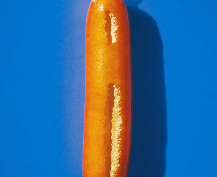 A battered sausage